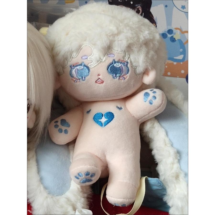 （ごま専用）フード付きぬいぐるみ 青い髪 4580416929721.jpg