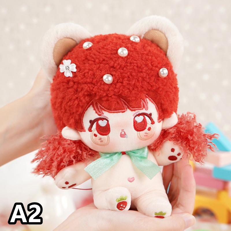 ??莓莓 20cm 着せ替えぬいぐるみ 無属性 ガーランドバニー 獣耳付け女の子 着せ替え人形 綿人形 コットンドール キャラクターぬいぐるみ_4