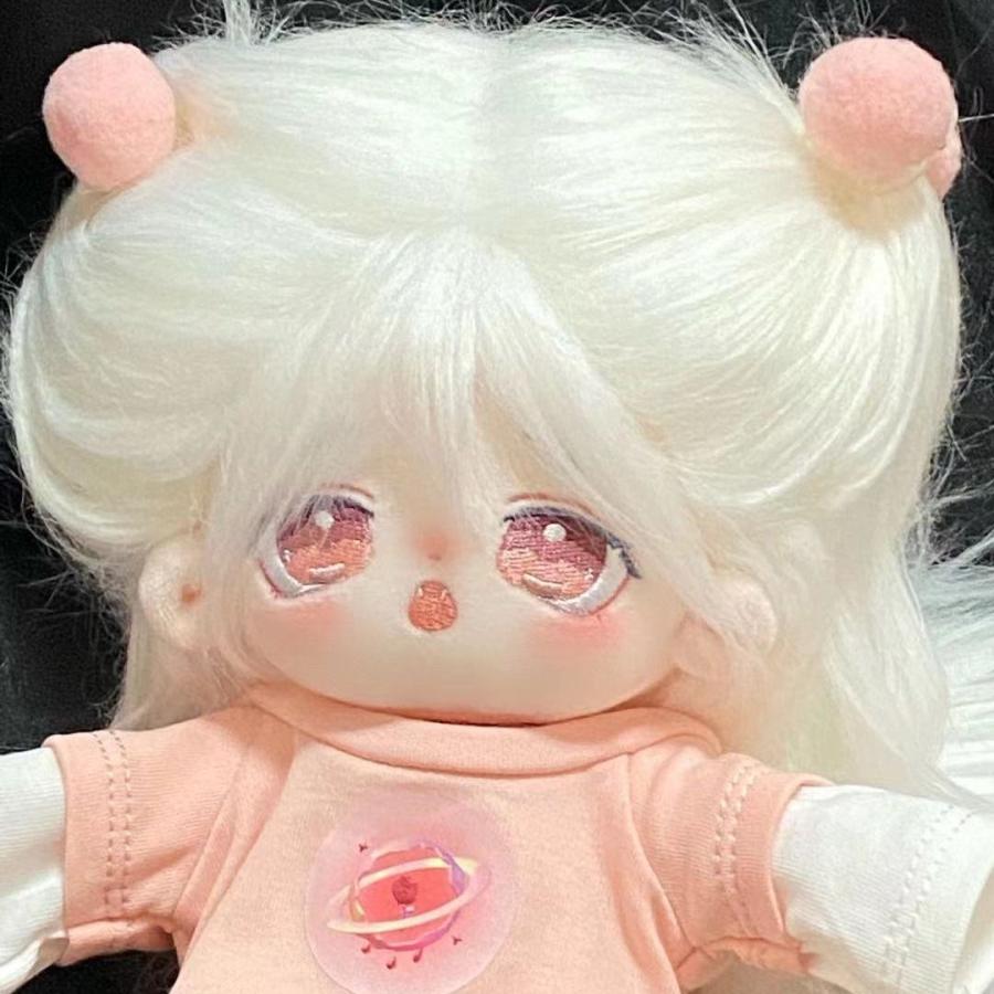 フウ 無属性 ぬいぐるみ 20cm 30cm着せ替えぬいぐるみ 白髪の赤い目女の子 着せ替え人形 綿人形 コットンドール キャラクターぬいぐるみ_2