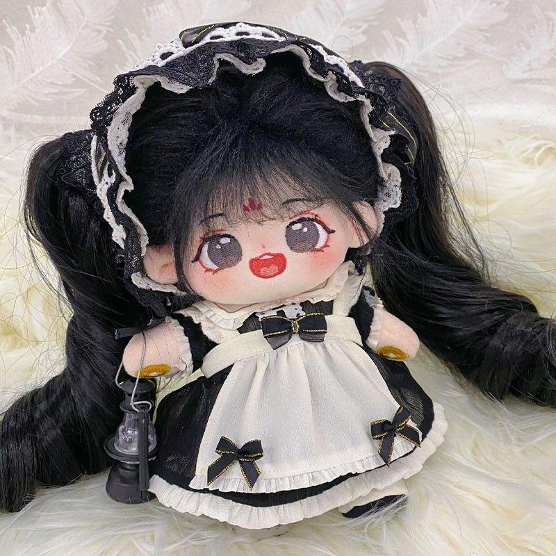 5点セットビクトリアメイド服 20cm 着せ替えぬいぐる服 ぬいぐるみコスチューム 着せ替え人形洋服 日常服人形 綿人形衣装 ドールウェアの画像