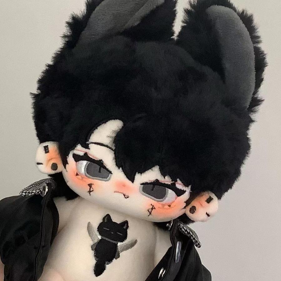 無属性 ぬいぐるみ 20cm 着せ替えぬいぐるみ 獣耳付け男の子 着せ替え