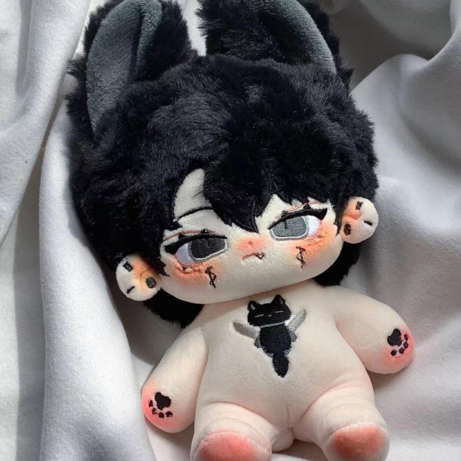 無属性 ぬいぐるみ 20cm 着せ替えぬいぐるみ 獣耳付け男の子 着せ替え