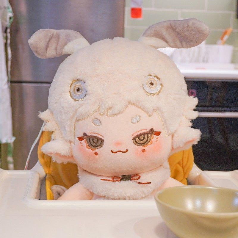 蛾 無属性 ぬいぐるみ 20cm 40cm 着せ替えぬいぐるみ 着せ替え人形 綿人形 コットンドール キャラクターぬいぐるみ_2