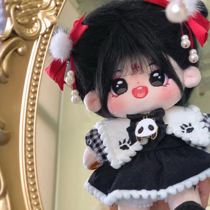 服+本体セット 無属性 ぬいぐるみ 20cm 着せ替えぬいぐるみ 女の子 ユーガ 着せ替え人形 綿人形 コットンドール キャラクターぬいぐるみ_1