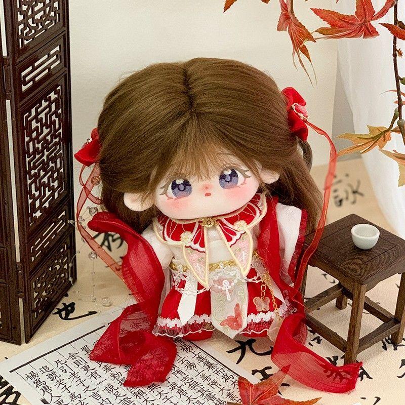 売り切れ おもちゃ 秋冬6点セット ミニ洋服 20cm 着せ替えぬいぐる服 古代中国の