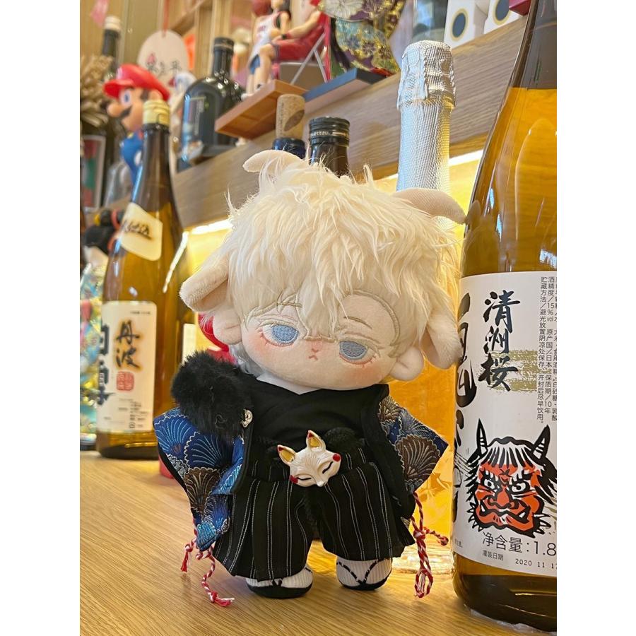 秋冬6点セット ミニ洋服 20cm 着せ替えぬいぐる服 着物セット ぬいぐるみ用服コスチューム 着せ替え人形洋服 日常服人形 綿人形衣装 ドの画像