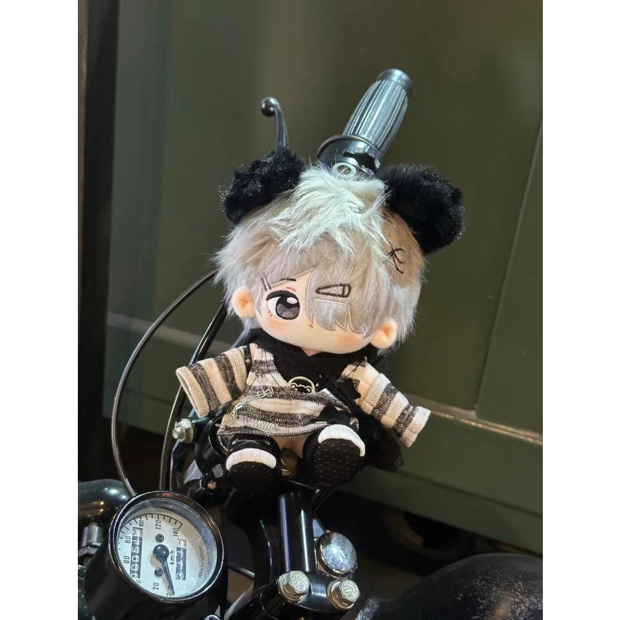 無属性 ぬいぐるみ 20cm 着せ替えぬいぐるみ 男の子 kiyo  着せ替え人形 綿人形 コットンドール cotton dollの画像
