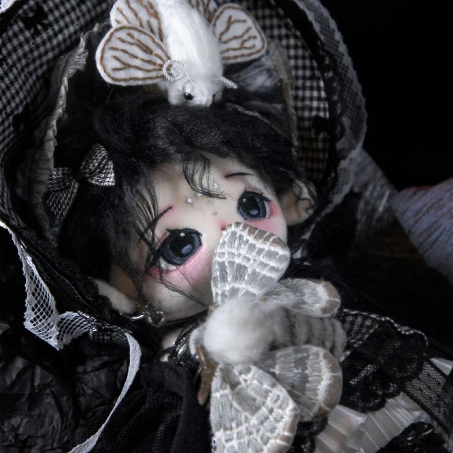 無属性 ぬいぐるみ 20cm 着せ替えぬいぐるみ 稚予 黒髪黒い瞳女の子 綿人形 コットンドール キャラクターぬいぐるみ_1