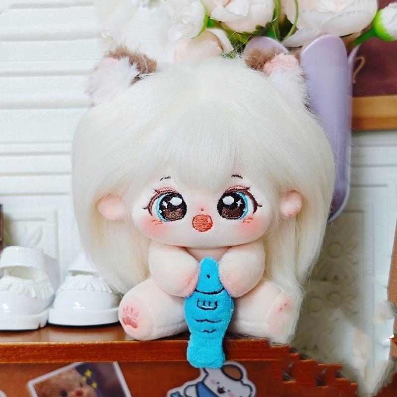 ミニ綿人形 10cm 着せ替えぬいぐるみ 無属性 着せ替え人形