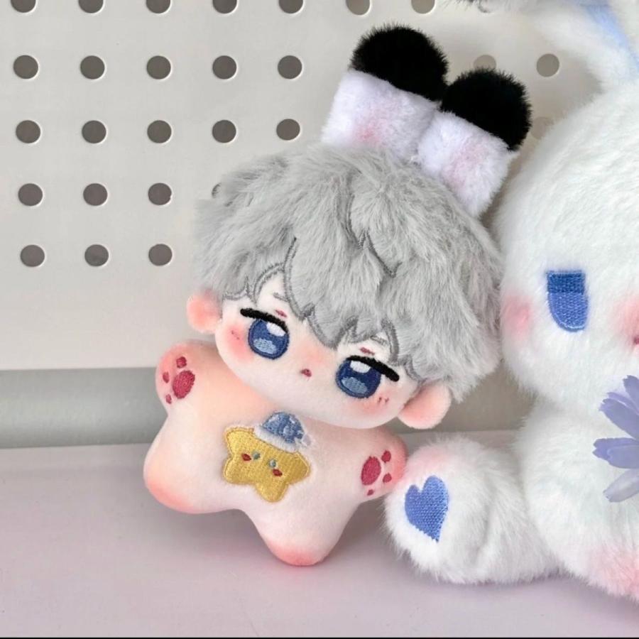ミニ綿人形 10cm 着せ替えぬいぐるみ 無属性 いつぬい 着せ替え人形 恋と深空 コットンドールの画像