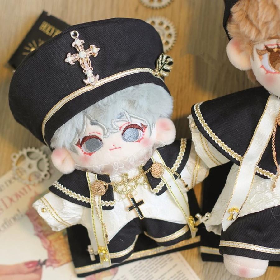 10cm15cm20cmぬいぐるみ用 着せ替え服 ぬい服 聖歌隊 4点セット : 長楽