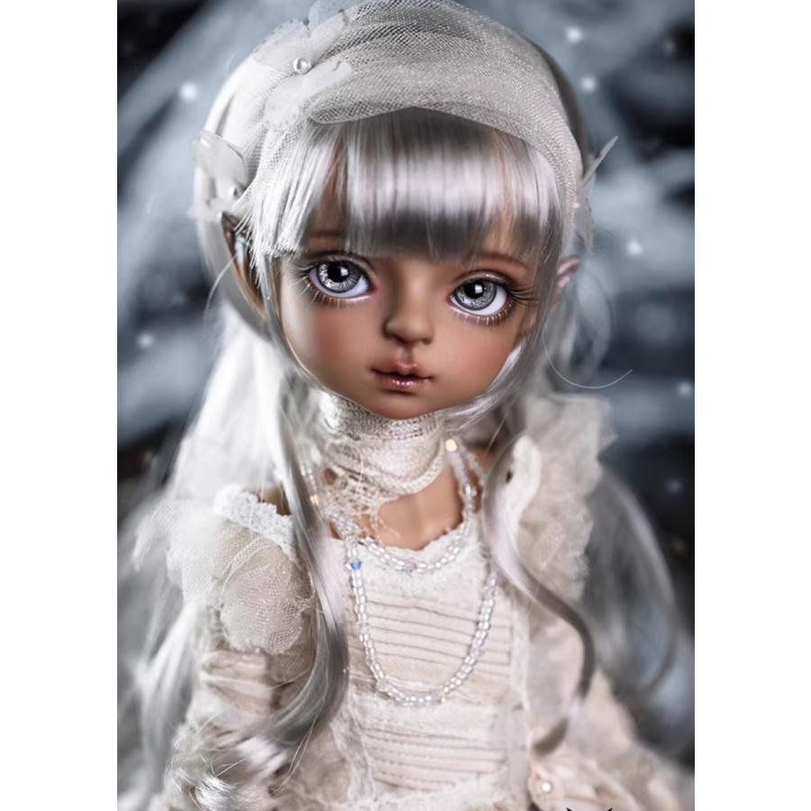 フルセット！球体関節人形 1/6ドール 30cm 樹脂球体関節人形手作かわいい ドール1体+洋服セット+靴+ウィッグ+顔メイク+アイ_1