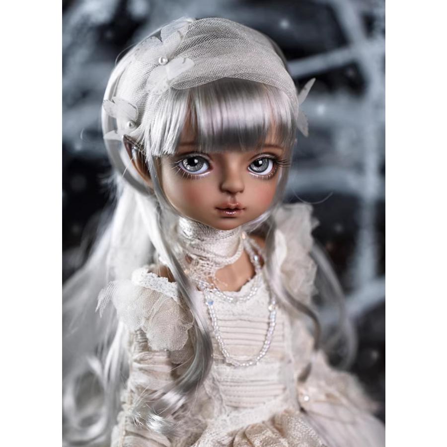 フルセット！球体関節人形 1/6ドール 30cm 樹脂球体関節人形手作かわいい ドール1体+洋服セット+靴+ウィッグ+顔メイク+アイ_3