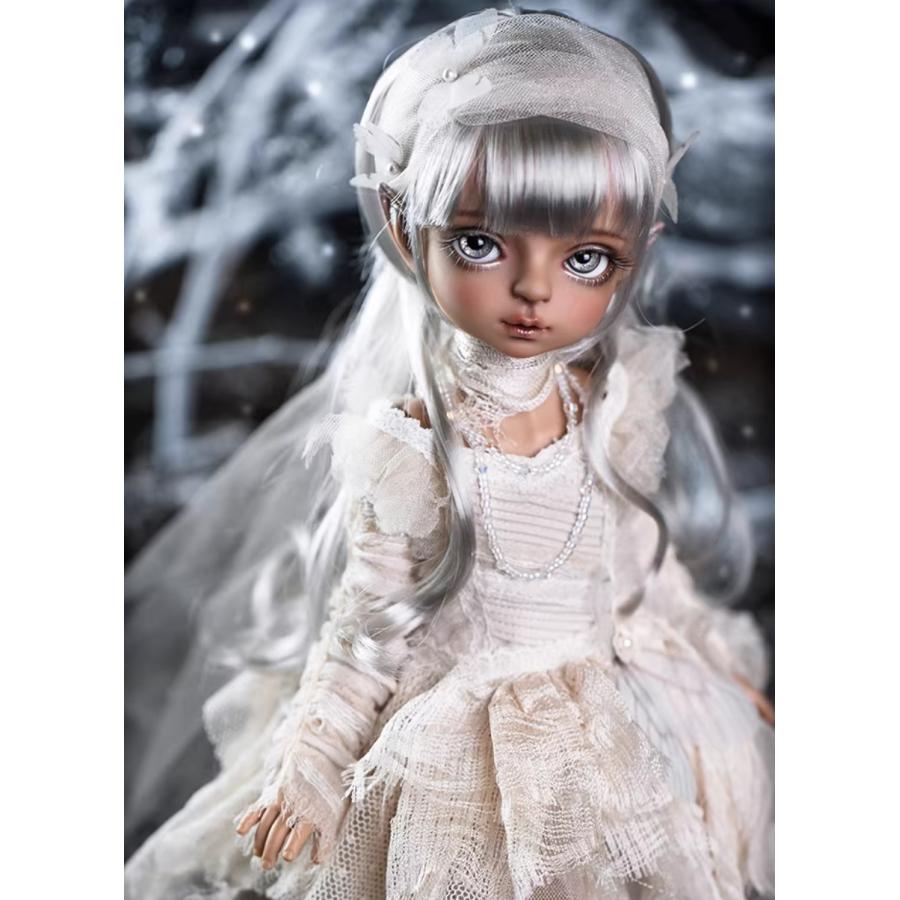 フルセット！球体関節人形 1/6ドール 30cm 樹脂球体関節人形手作かわいい ドール1体+洋服セット+靴+ウィッグ+顔メイク+アイ_4