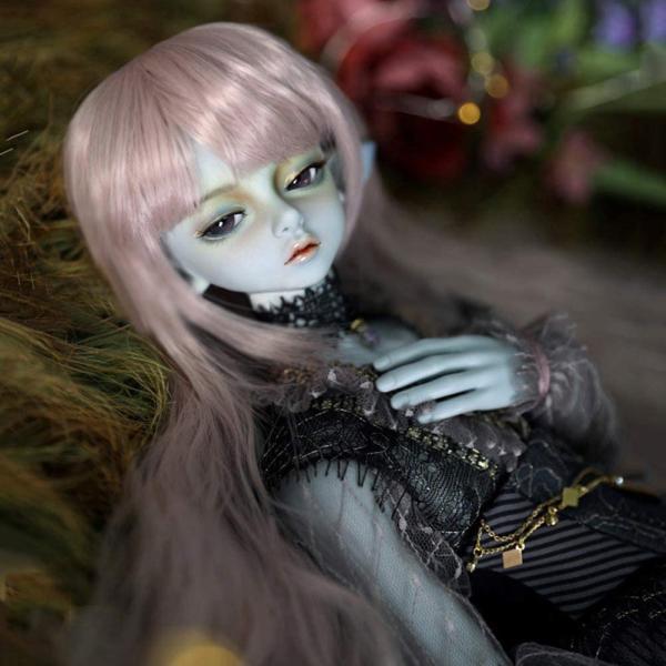 BJD 人形 1/4 15.7"40 ｃｍ球体関節人形 SD 人形 アクションフィギュア手作り少女人形 + 顔メイク_3