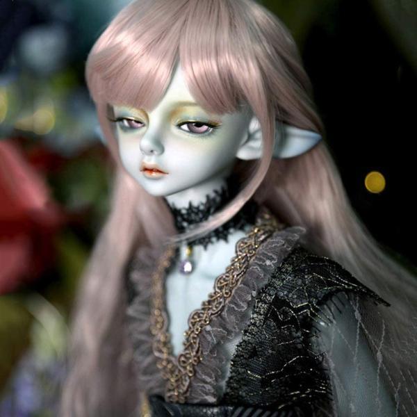 BJD 人形 1/4 15.7"40 ｃｍ球体関節人形 SD 人形 アクションフィギュア手作り少女人形 + 顔メイク_5