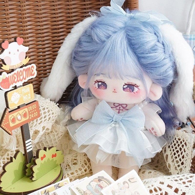20cm着せ替えぬいぐるみ無属性女の子菟眠眠_1