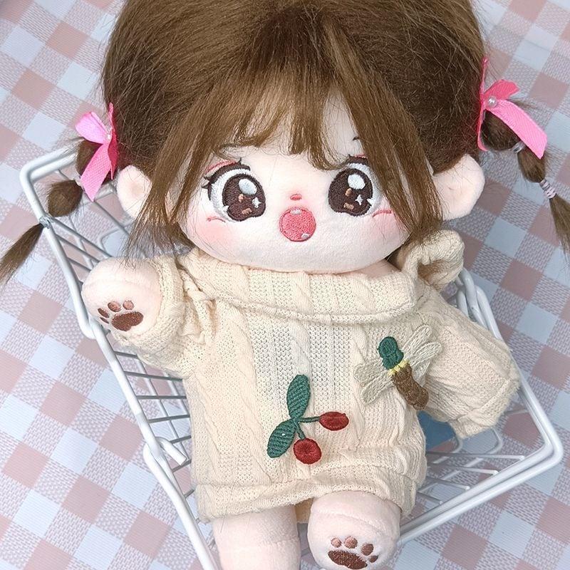20cm着せ替えぬいぐるみ無属性茶色の髪茶色の目女の子巧咯_2