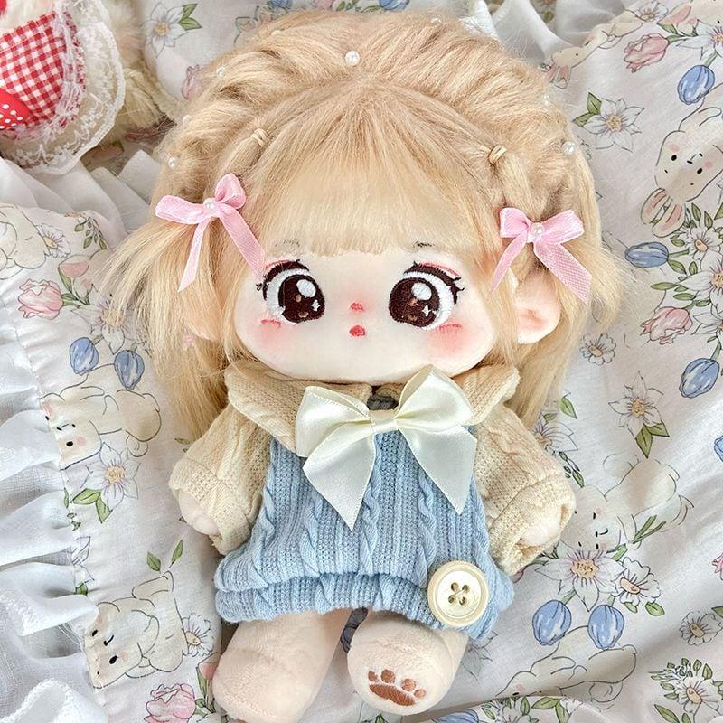 20cm着せ替えぬいぐるみ無属性着せ替え人形女の子綿人形コットンドール巧?_8