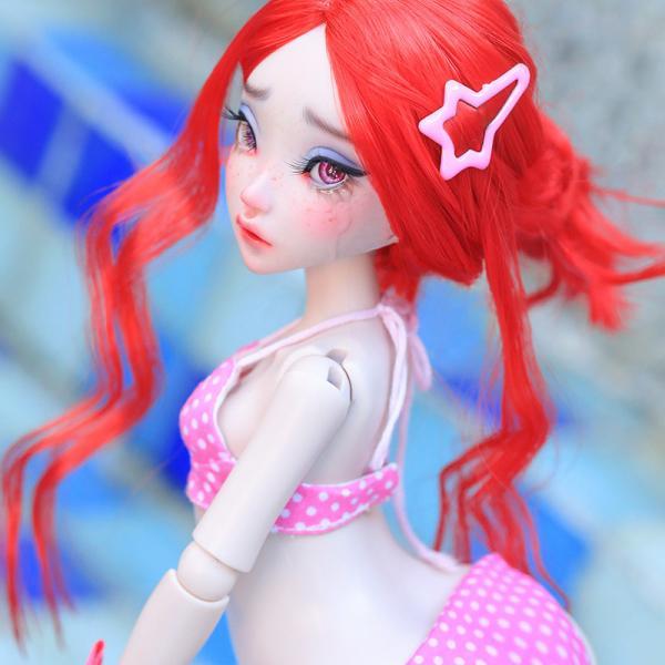 1/4 BJD 球体関節人形 ドール BJD人形　ドール可動フィギュア 人形本体のみ 顔メイク 女の子 誕生日 プレゼント 女の子への最高のプレゼント 