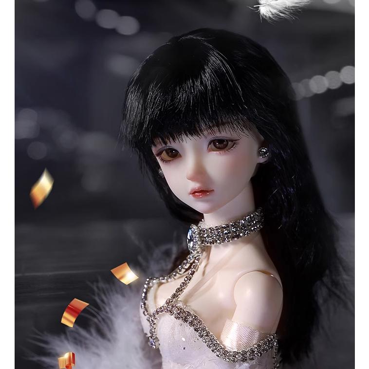 ドール+衣装+BJD ドール 本体+フルセット 44cm 球体関節人形 : 長楽