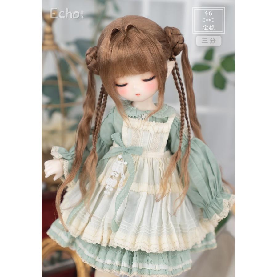 ?ドールウィッグ?「お団子ツインスタイル」_3