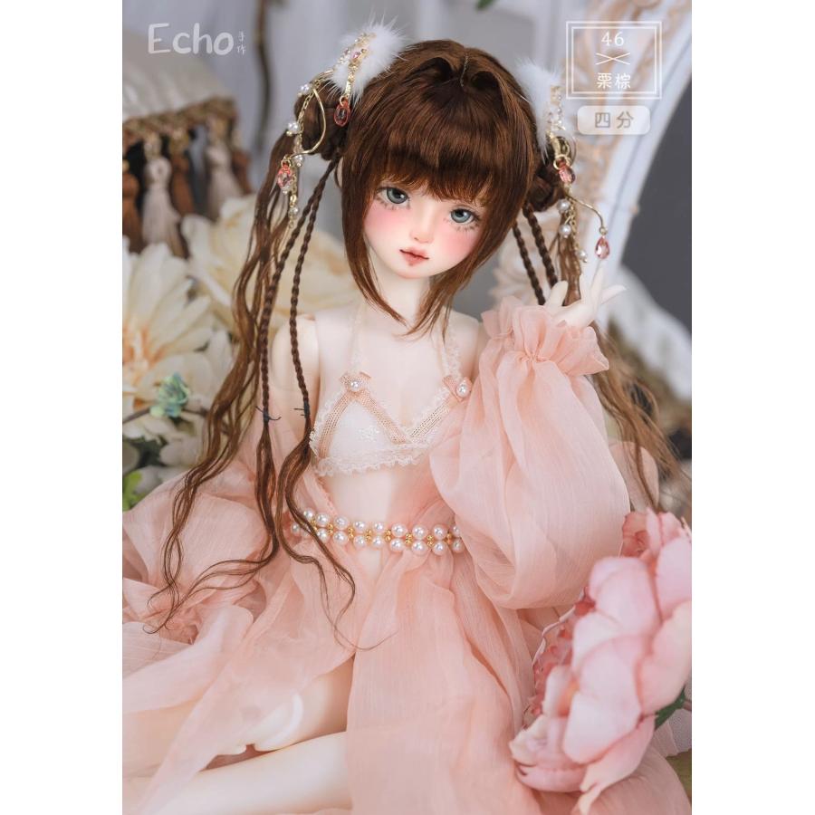 ?ドールウィッグ?「お団子ツインスタイル」_4