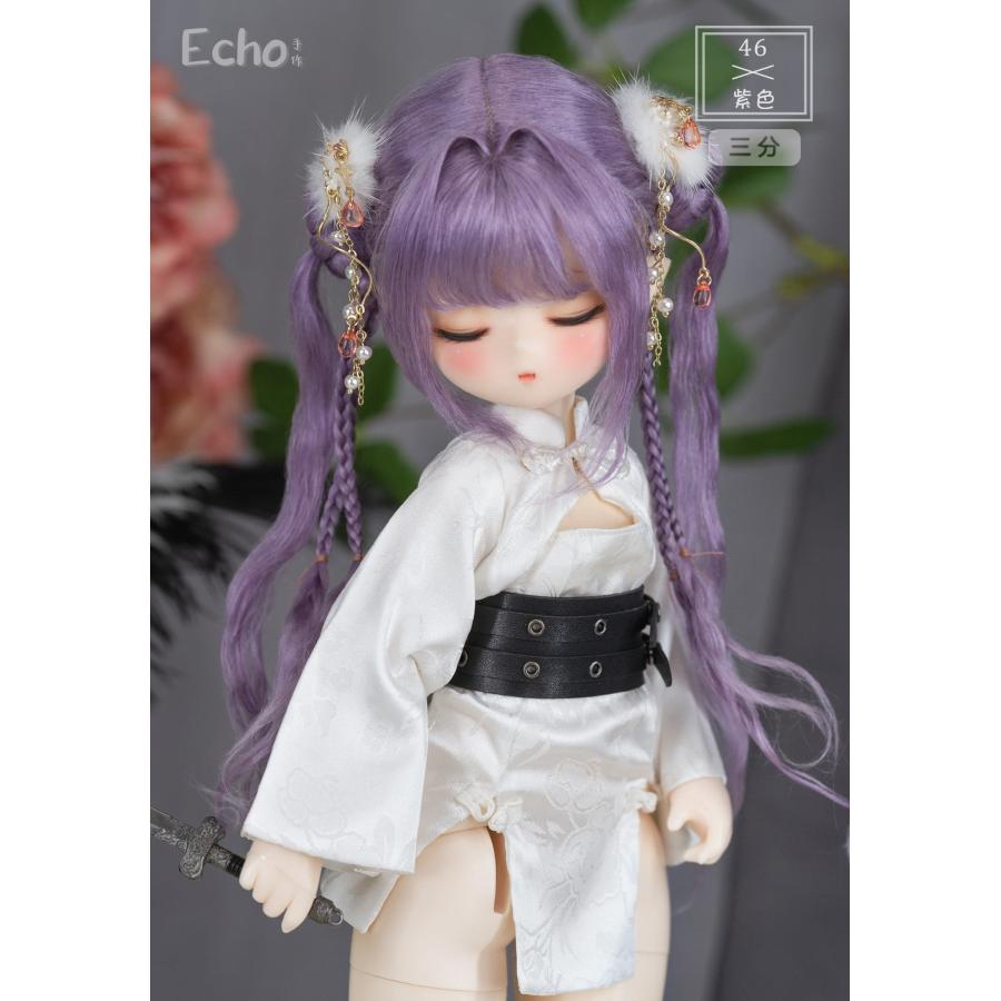 ?ドールウィッグ?「お団子ツインスタイル」_5