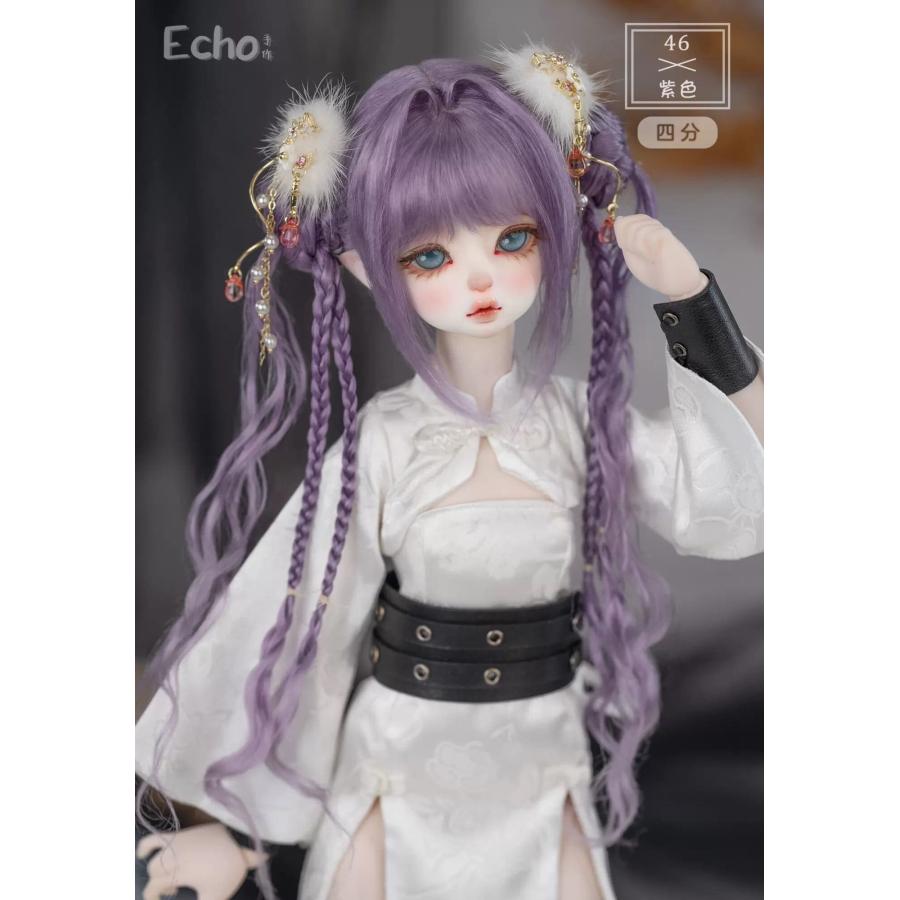 ?ドールウィッグ?「お団子ツインスタイル」_6