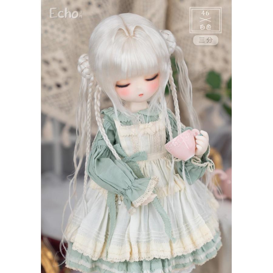 ?ドールウィッグ?「お団子ツインスタイル」_7