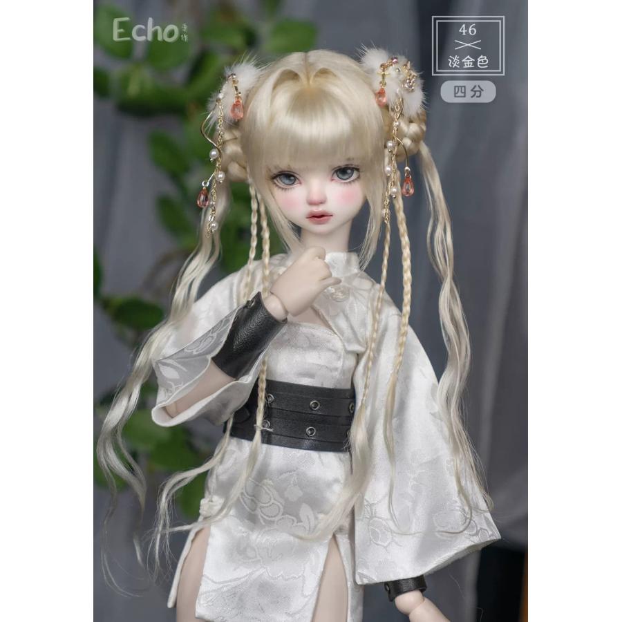 ?ドールウィッグ?「お団子ツインスタイル」_9