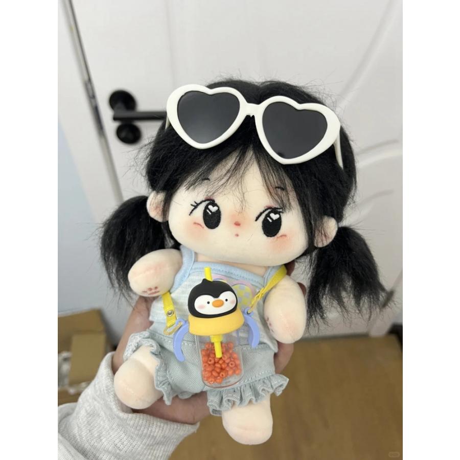 20cmコットンドール 4ピースブルータンクトップセット付き_1