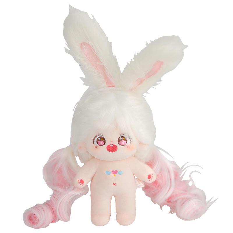 20cmコットンドール 7ピース付き ゴージャスな花嫁衣装の画像
