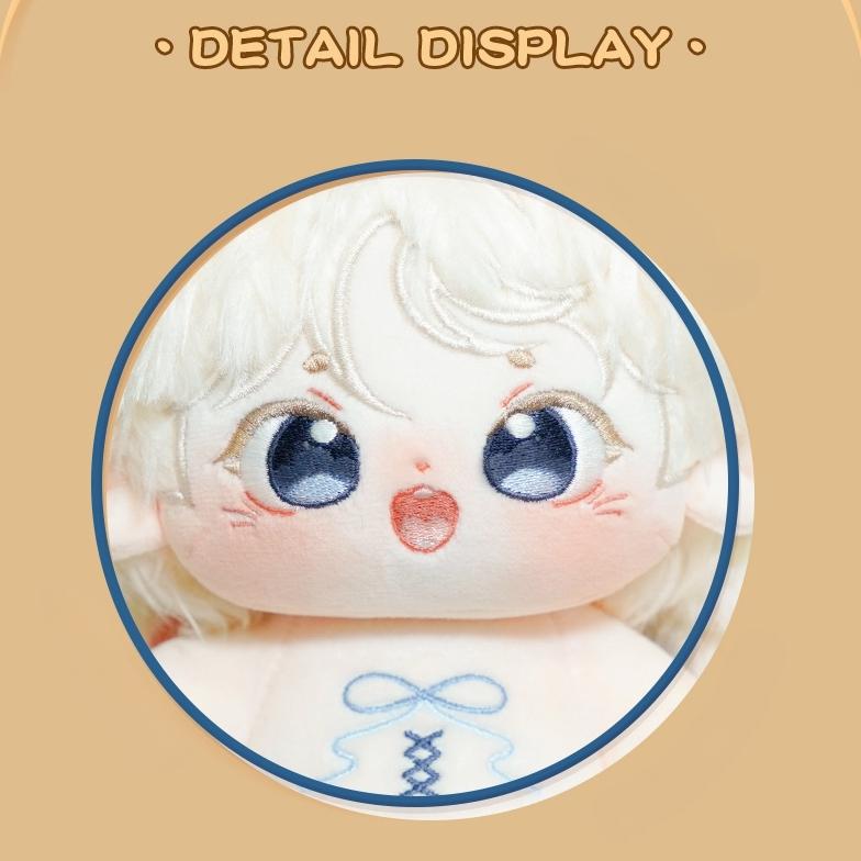 バニー 20cmコットン人形 オーシャンボーイ クジラベスト 6 枚セット付き