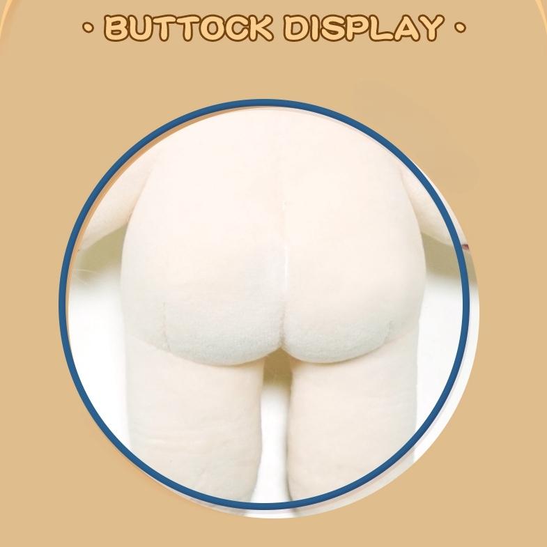 バニー 20cmコットン人形 オーシャンボーイ クジラベスト 6 枚セット付き