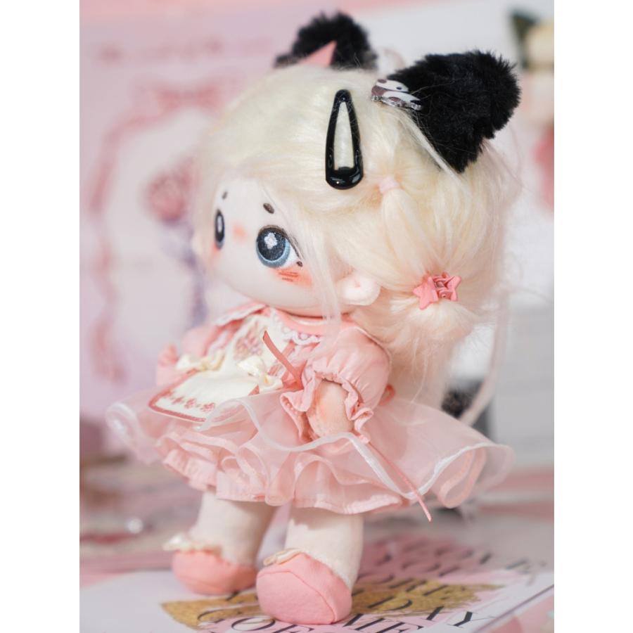 パンダミルクキャップ 20cmコットンドール さくらドレス4点セット_1