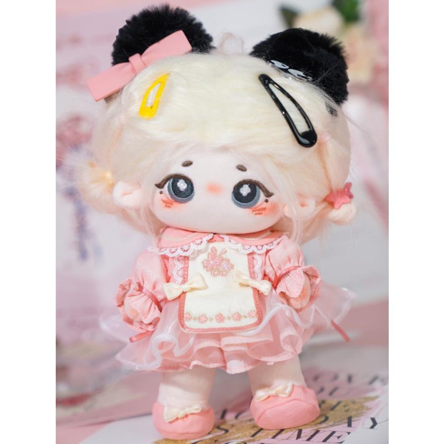 パンダミルクキャップ 20cmコットンドール さくらドレス4点セット_4