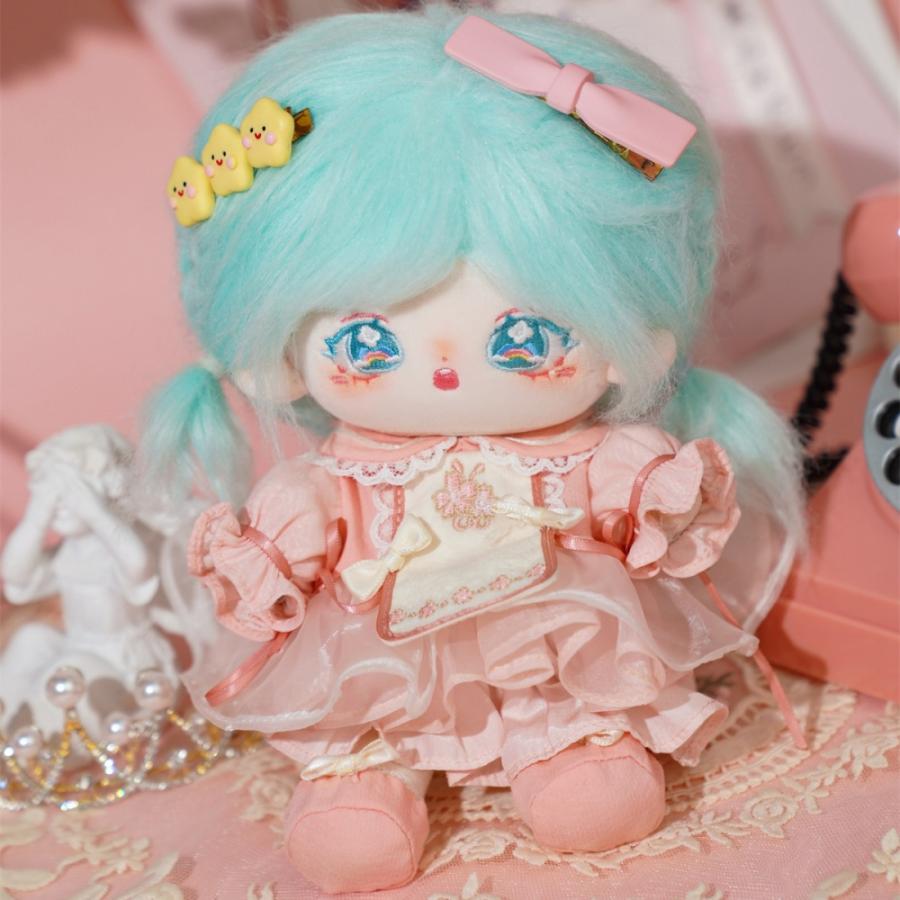 20cmコットンドール 桜ドレス4点セット_4