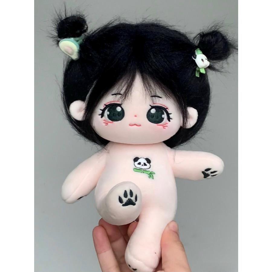 20cmコットンドール 5ピース衣装付きの画像