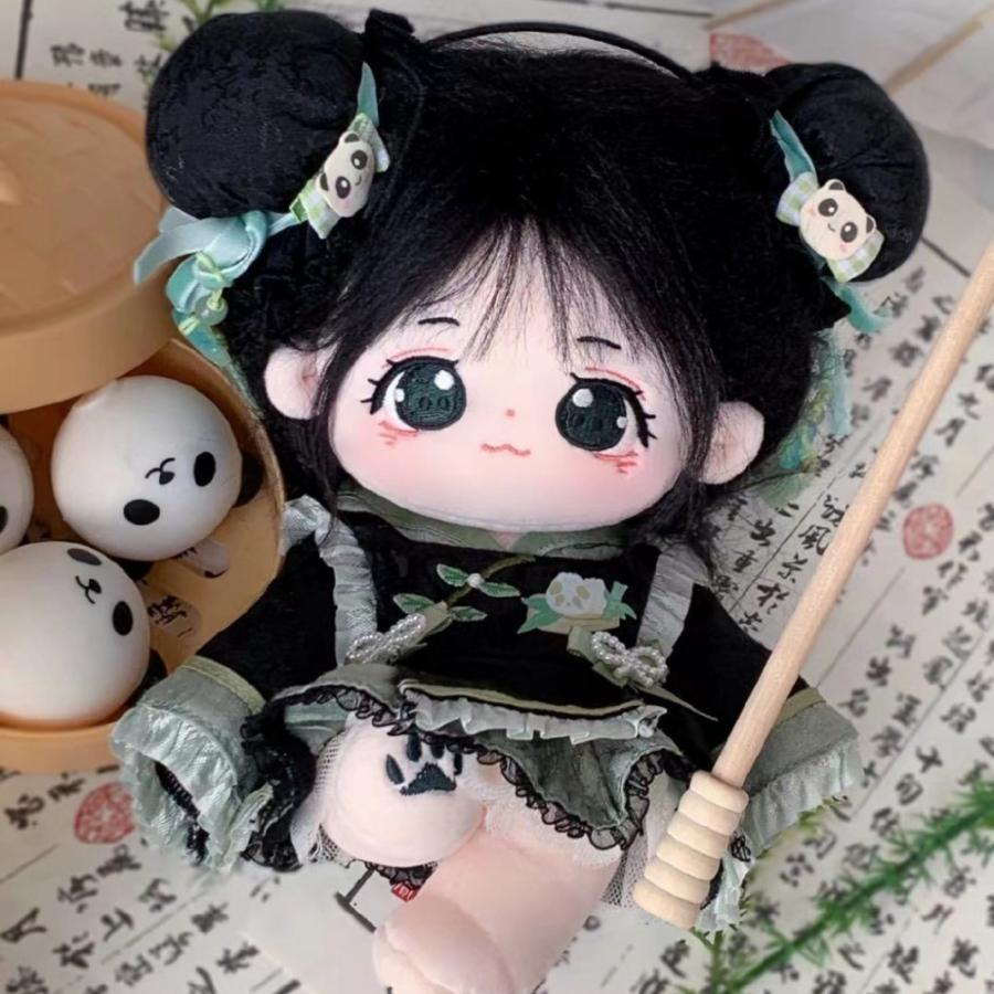20cmコットンドール 5ピース衣装付きの画像