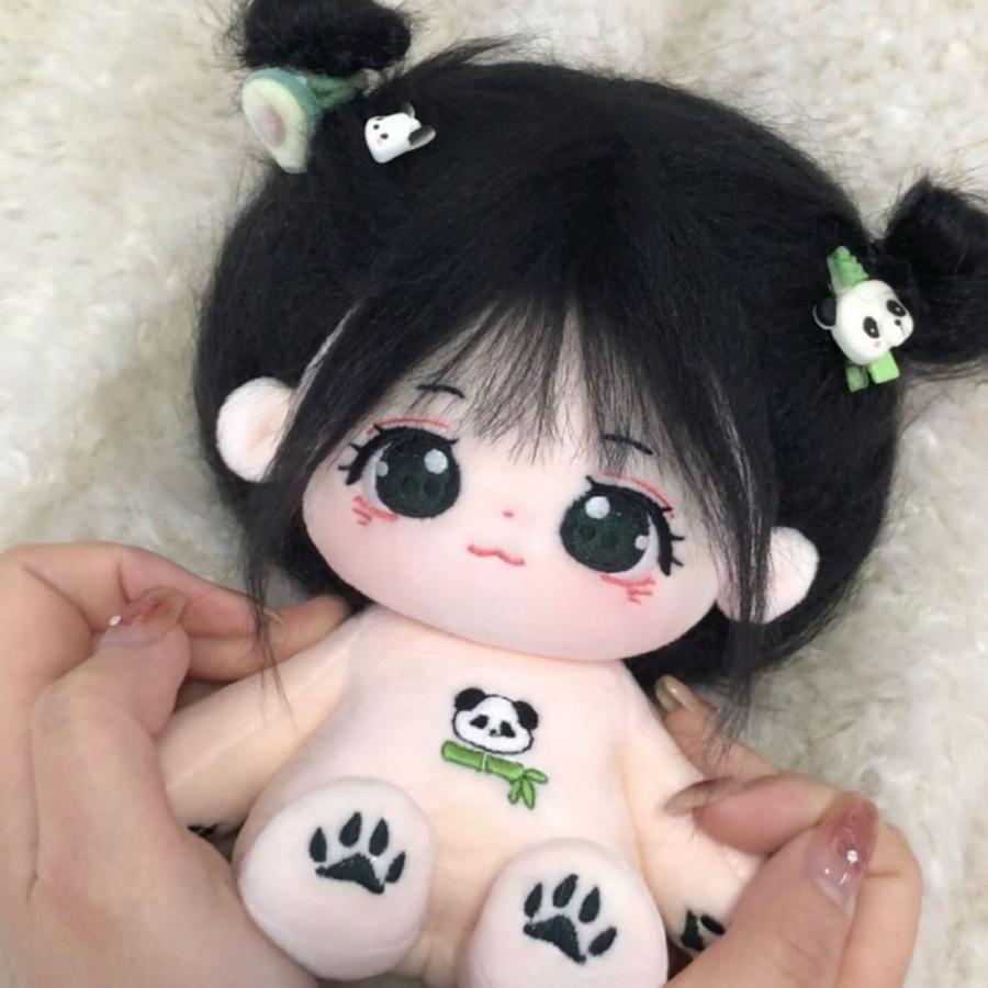 20cmコットンドール 5ピース衣装付きの画像
