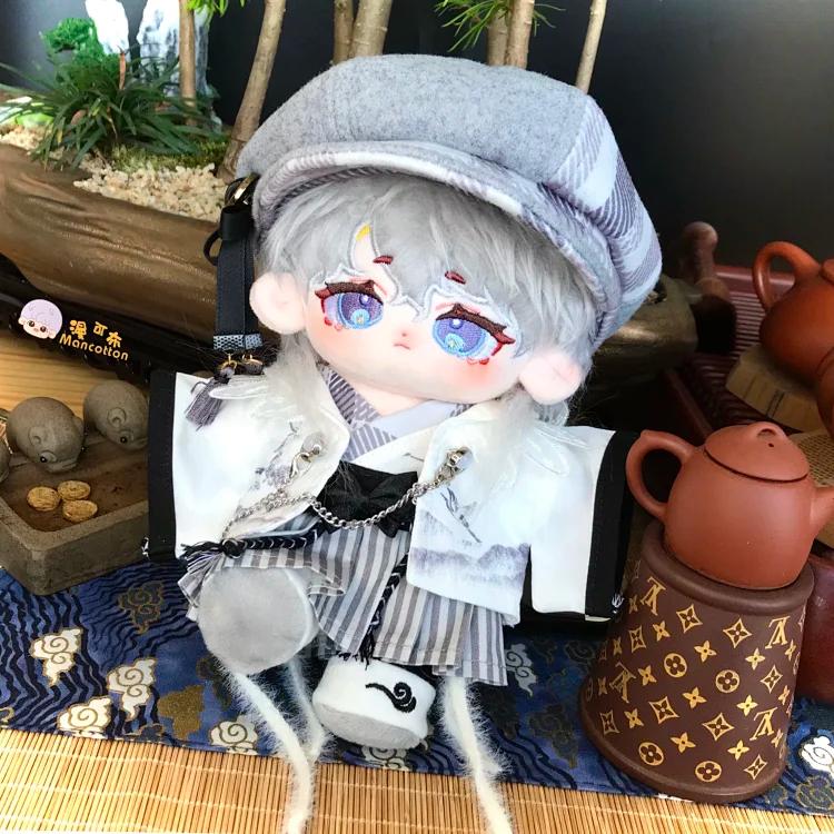 Ning Qi 20cm コットンドール 取り外し可能なぬいぐるみ耳付き_1