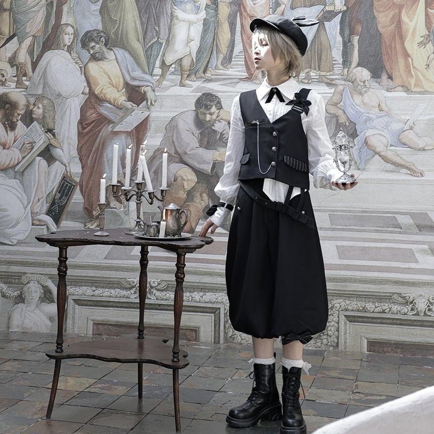 男装コーデ セットアップ 王子系 3点セット 皇子系ロリィタ 少年