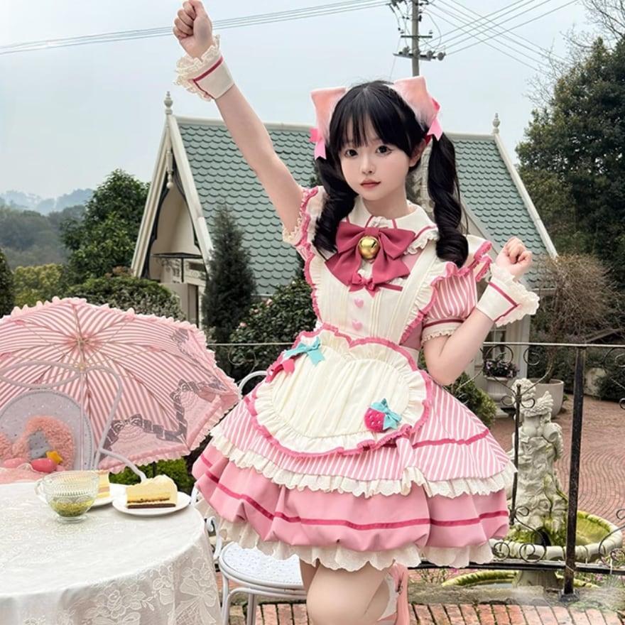 予約販売品 ゆめかわ アイドル衣装 オプション ハンドカバー 尻尾 双子コーデ メイド服 コンカフェ イベント衣装 原宿スタイル  ろりーた 生誕祭 の商品画像
