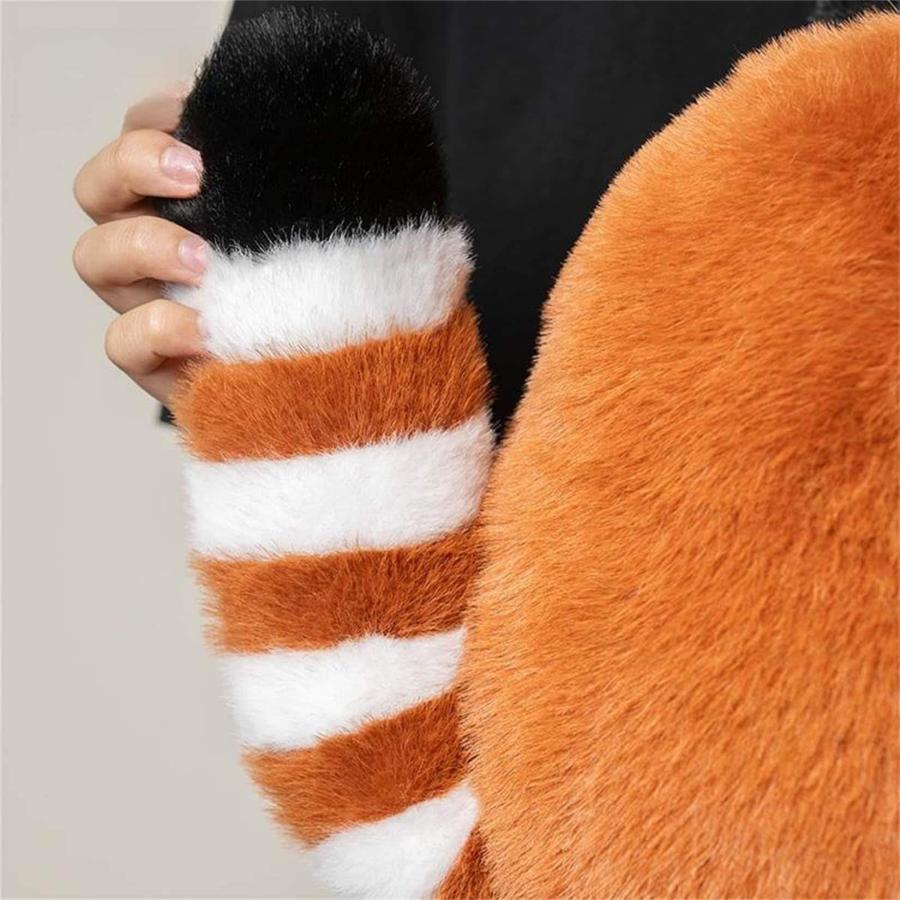 レッサーパンダ フィギュア 丸っこい ぬいぐるみ 可愛い 抱き枕 ふわふわ 癒し系 動物 おもちゃ 人形 卒業祝い プレゼント デ