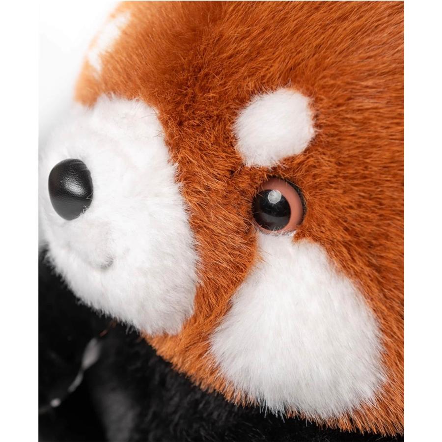 レッサーパンダ フィギュア 丸っこい ぬいぐるみ 可愛い 抱き枕 ふわふわ 癒し系 動物 おもちゃ 人形 卒業祝い プレゼント デ