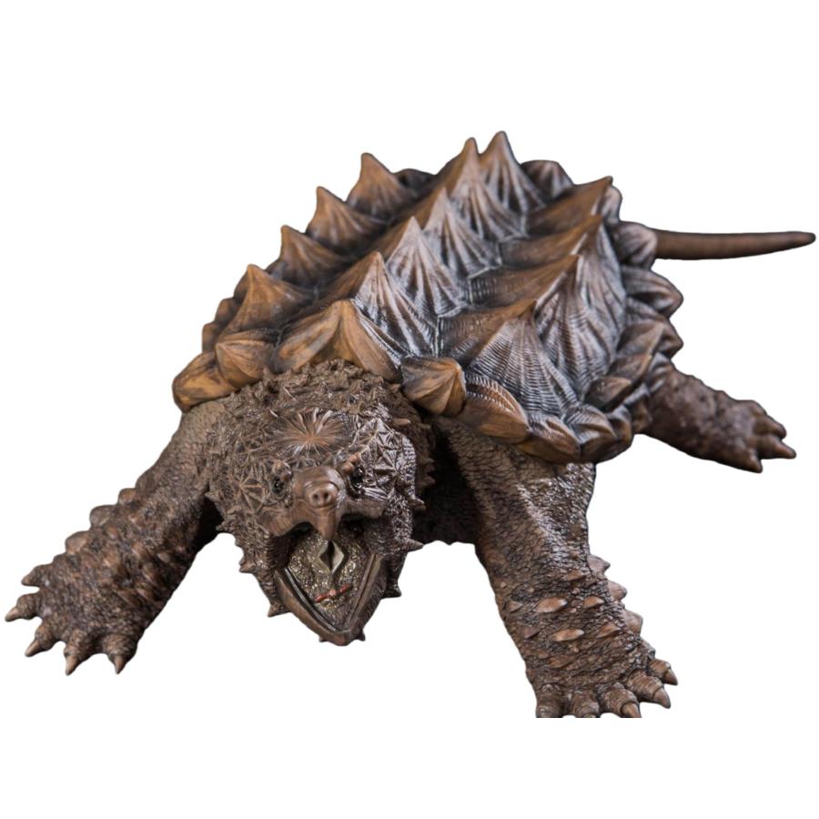 博物志 ワニガメ フィギュア 28cm 鰐亀 カミツキガメ科 爬虫綱 亀