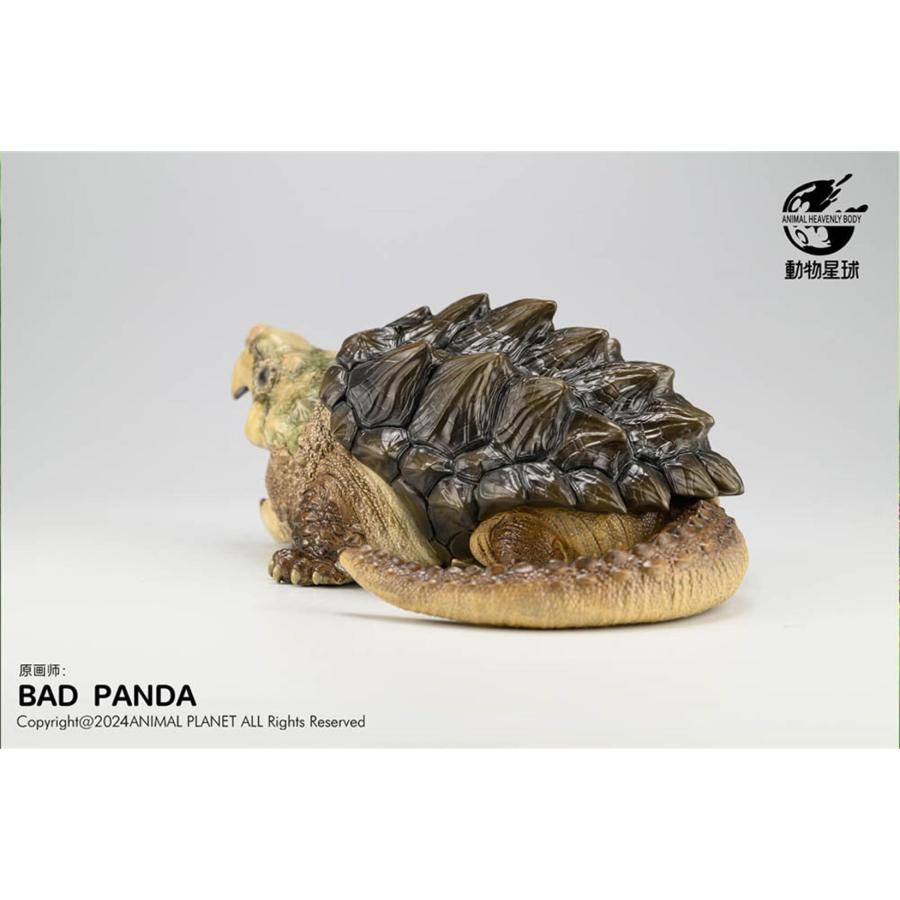 ワニガメフィギュア ワニガメ カメ 亀 15CM級 カメ目 カミツキガメ科 ワニガメ属 爬虫類