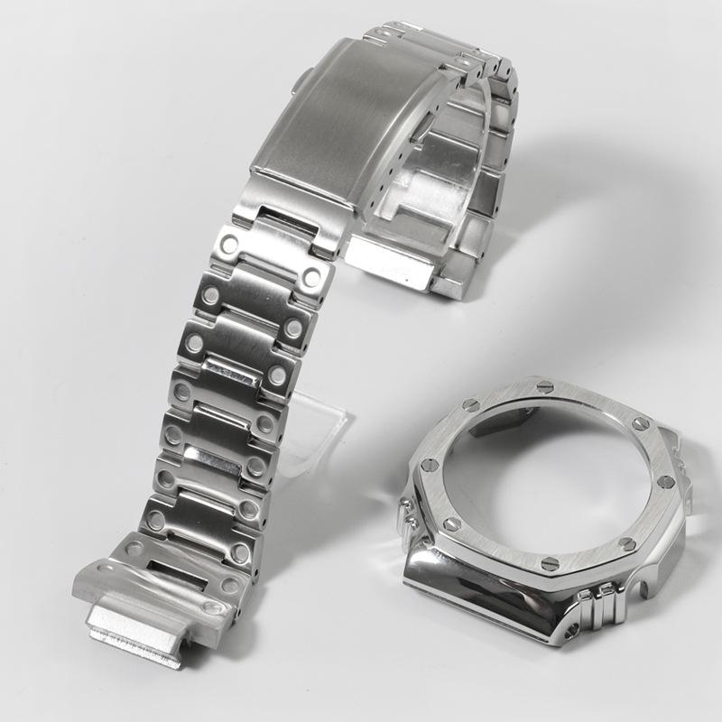 【ヴィンテージジャンク品】金属ベルト 八角形腕時計 ステンレス 腕時計ベルト 八角形ケース対応メタルベルト : 長楽ストア - 通販