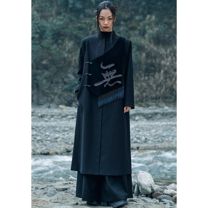 少し豊富な贈り物 ゴスロリ系 ロングコート ゴスロリ系チャイナ服